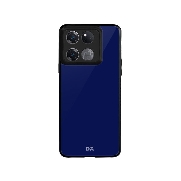 

DailyObjects Navy Blue Glass Case Cover For OnePlus Ace Racing