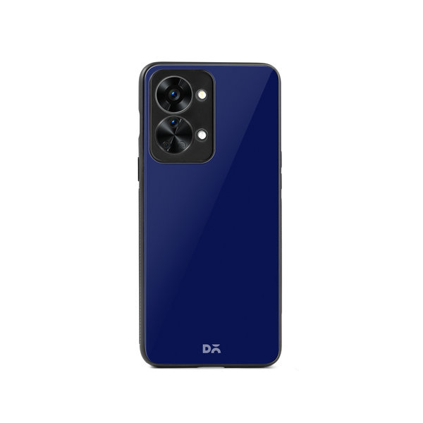 

DailyObjects Navy Blue Glass Case Cover For OnePlus Nord 2T