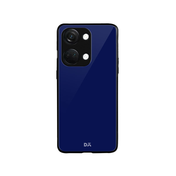 

DailyObjects Navy Blue Glass Case Cover For OnePlus Nord 3