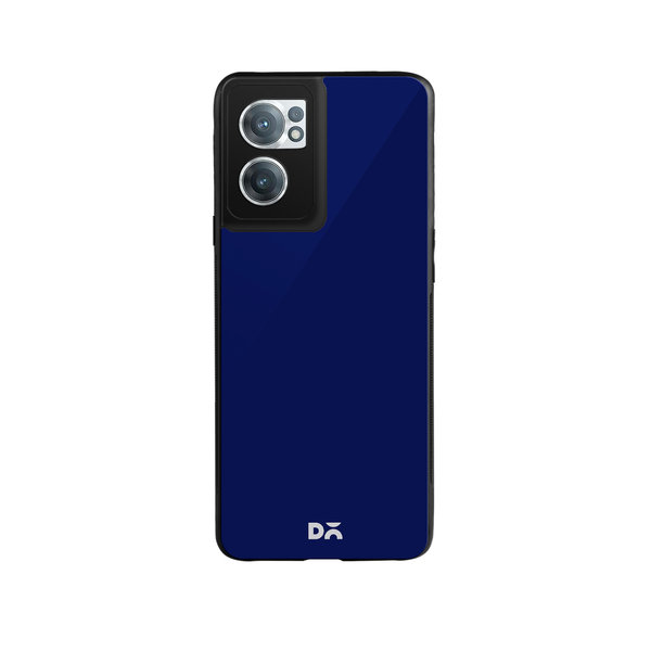 

DailyObjects Navy Blue Glass Case Cover For OnePlus Nord CE 2