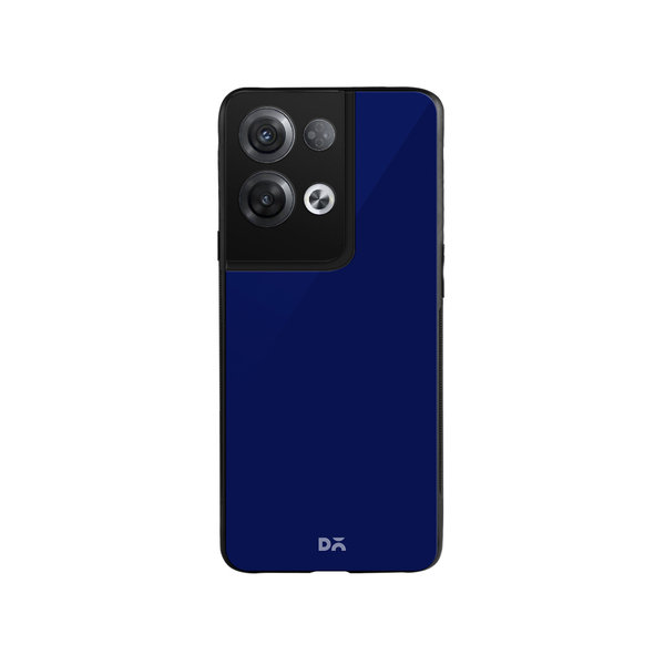 

DailyObjects Navy Blue Glass Case Cover For Oppo Reno 8 Pro Plus