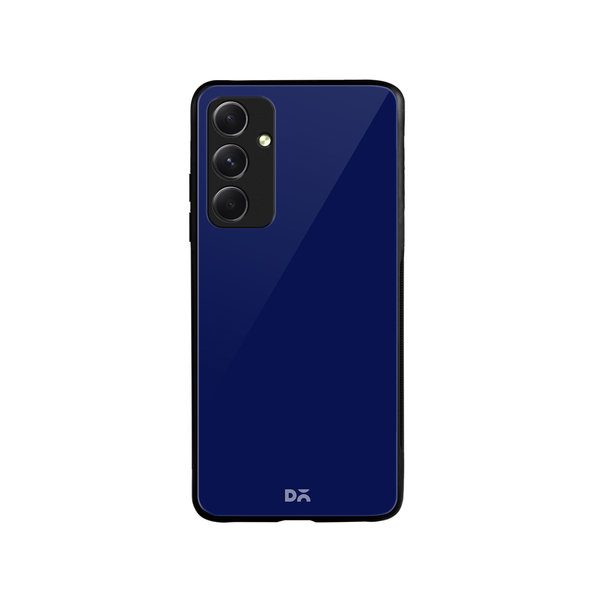 

DailyObjects Navy Blue Glass Case Cover For Samsung Galaxy A54 5G