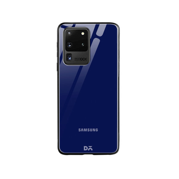 

DailyObjects Navy Blue Glass Case Cover For Samsung Galaxy S20 Ultra