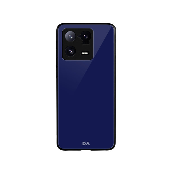 

DailyObjects Navy Blue Glass Case Cover For Xiaomi 13 Pro