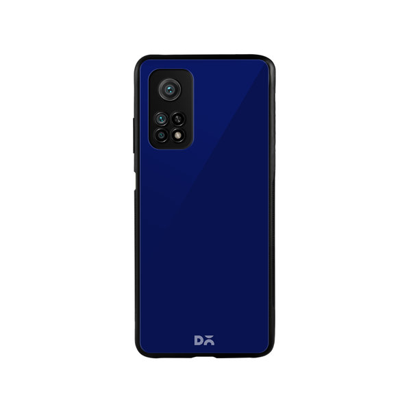 

DailyObjects Navy Blue Glass Case Cover For Xiaomi Mi 10T