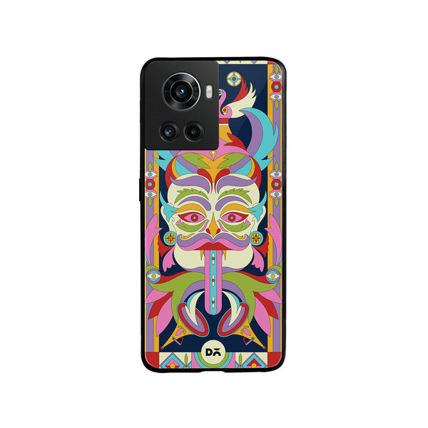 

DailyObjects Nazar Mela Glass Case Cover For OnePlus 10R