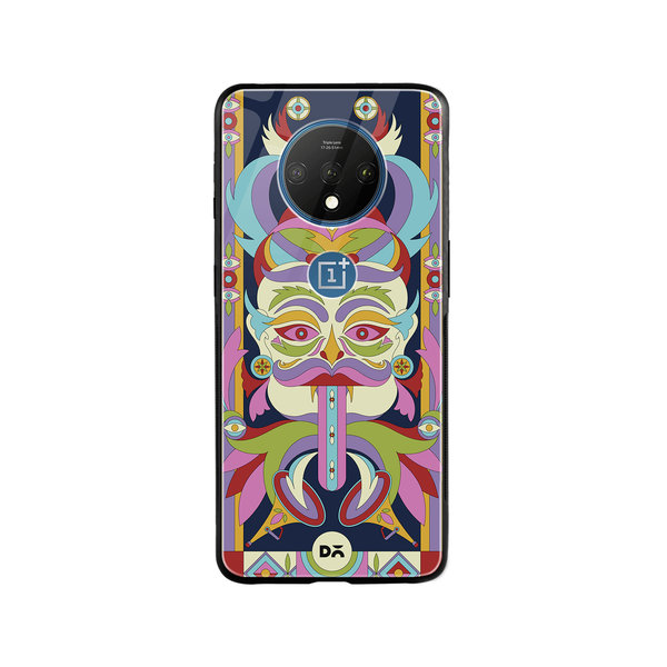 

DailyObjects Nazar Mela Glass Case Cover For OnePlus 7T