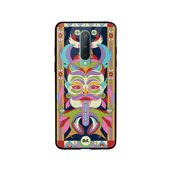 

DailyObjects Nazar Mela Glass Case Cover For OnePlus 8