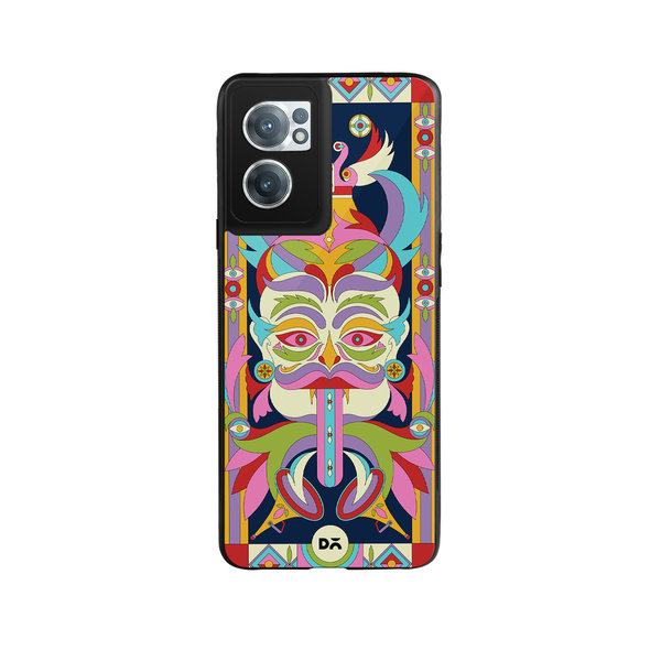 

DailyObjects Nazar Mela Glass Case Cover For OnePlus Nord CE 2