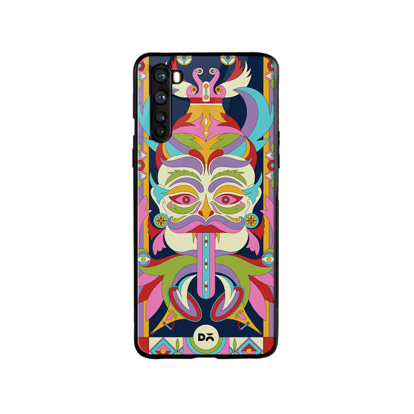 

DailyObjects Nazar Mela Glass Case Cover For OnePlus Nord
