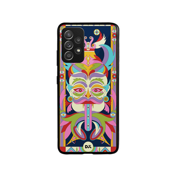 

DailyObjects Nazar Mela Glass Case Cover For Samsung Galaxy A52
