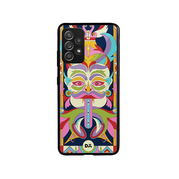 

DailyObjects Nazar Mela Glass Case Cover For Samsung Galaxy A73