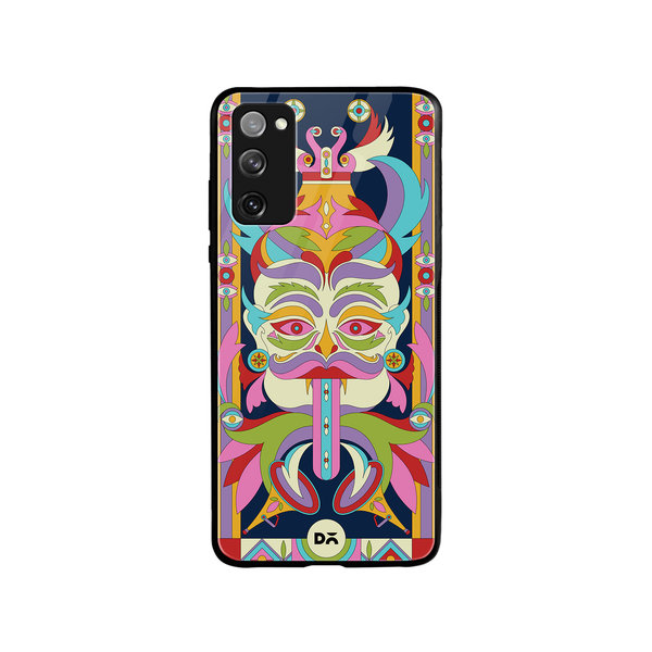 

DailyObjects Nazar Mela Glass Case Cover For Samsung Galaxy S20 FE