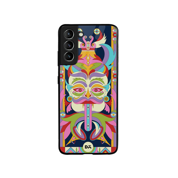 

DailyObjects Nazar Mela Glass Case Cover For Samsung Galaxy S21 Plus