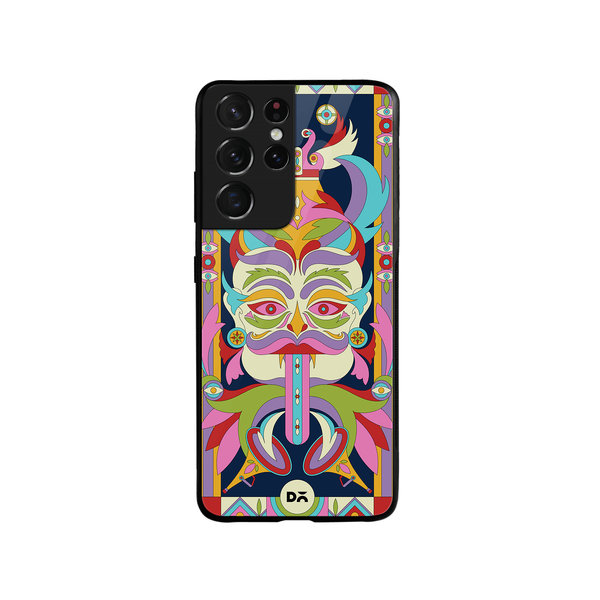 

DailyObjects Nazar Mela Glass Case Cover For Samsung Galaxy S21 Ultra