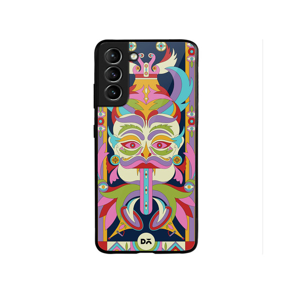 

DailyObjects Nazar Mela Glass Case Cover For Samsung Galaxy S22 Plus