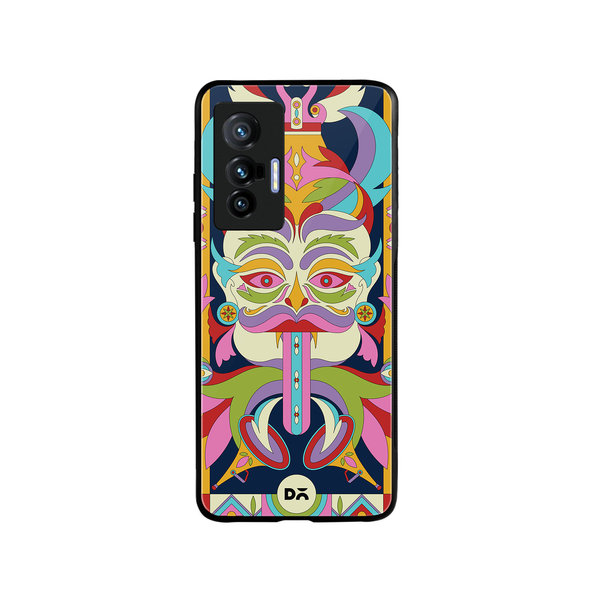 

DailyObjects Nazar Mela Glass Case Cover For Vivo X70