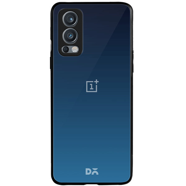 

DailyObjects Nebula Blue Glass Case Cover For OnePlus Nord 2