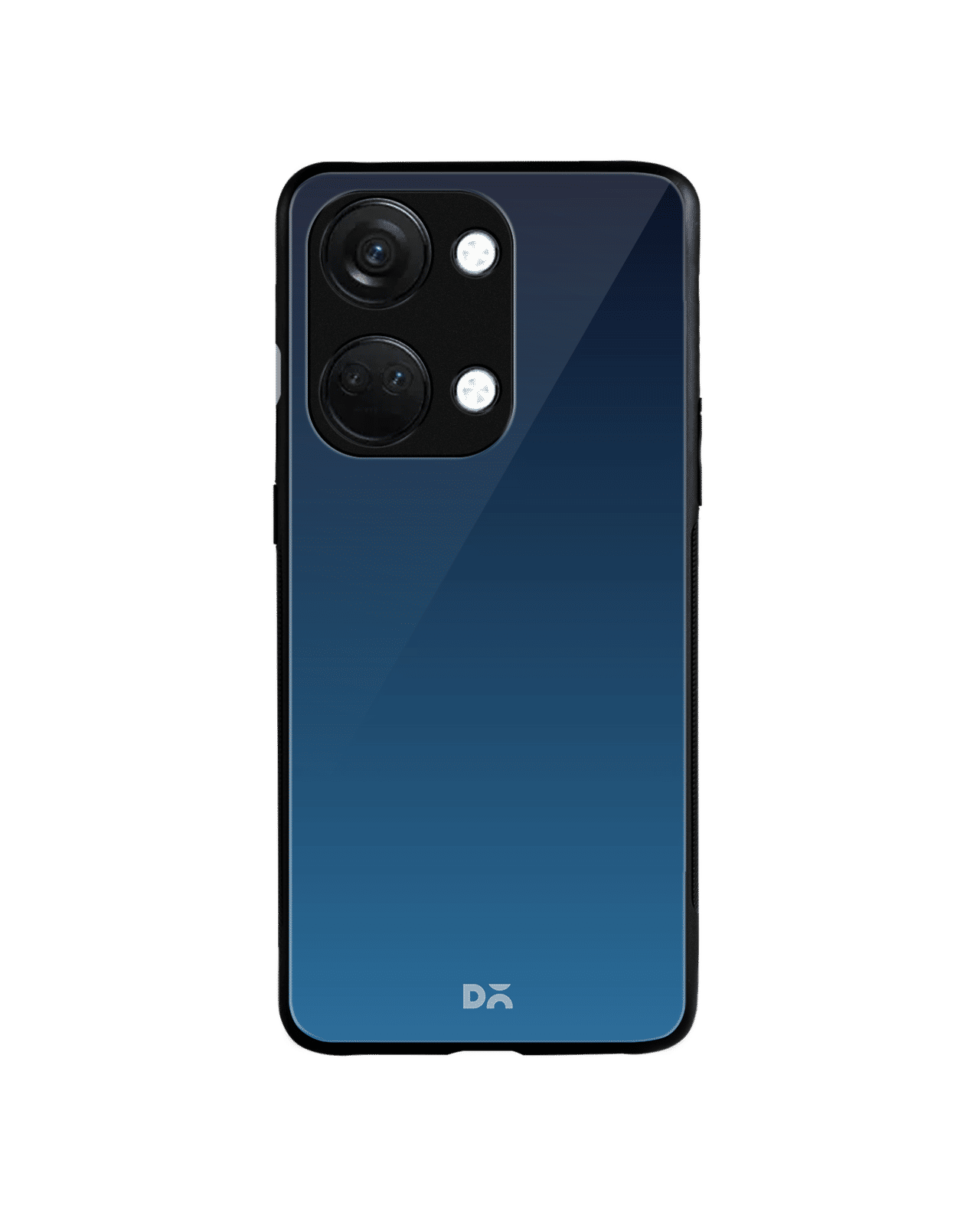 Nebula Blue Glass Case Cover For OnePlus Nord 3