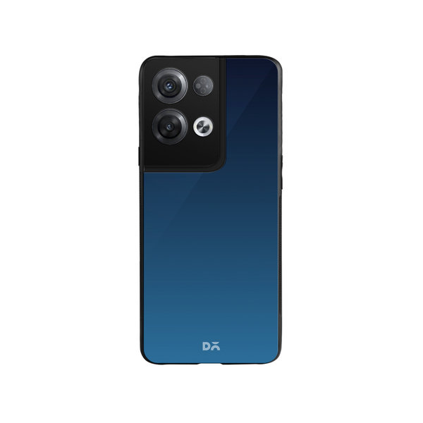 

DailyObjects Nebula Blue Glass Case Cover For Oppo Reno 8