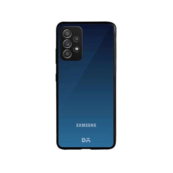 

DailyObjects Nebula Blue Glass Case Cover For Samsung Galaxy A52