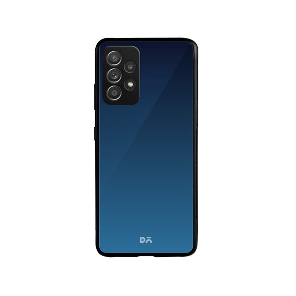 DailyObjects Nebula Blue Glass Case Cover For Samsung Galaxy A53