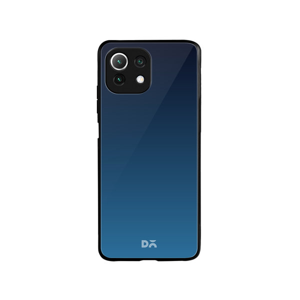 DailyObjects Nebula Blue Glass Case Cover For Xiaomi Mi 11 Lite