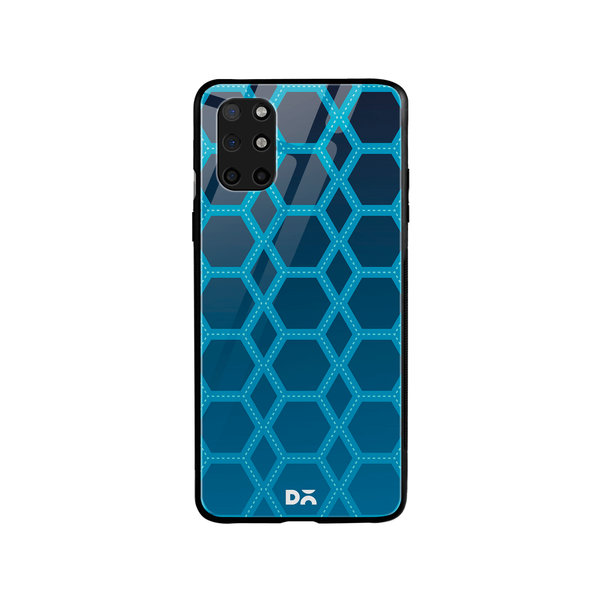 

DailyObjects Nebula Honeycomb Glass Case Cover For OnePlus 8T