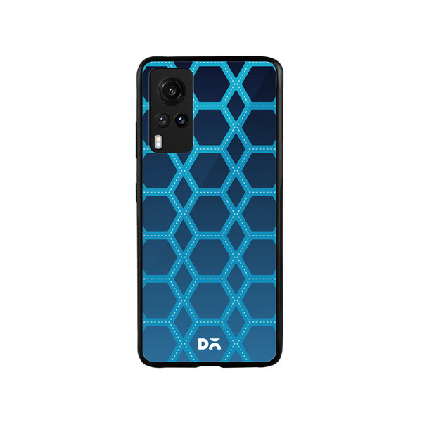 

DailyObjects Nebula Honeycomb Glass Case Cover For Vivo X60