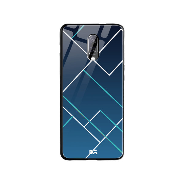 

DailyObjects Nebula Tech Lines Glass Case Cover For OnePlus 7