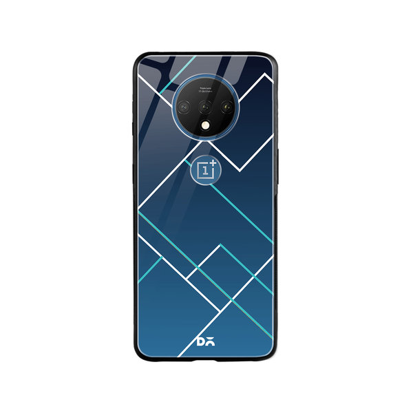 

DailyObjects Nebula Tech Lines Glass Case Cover For OnePlus 7T
