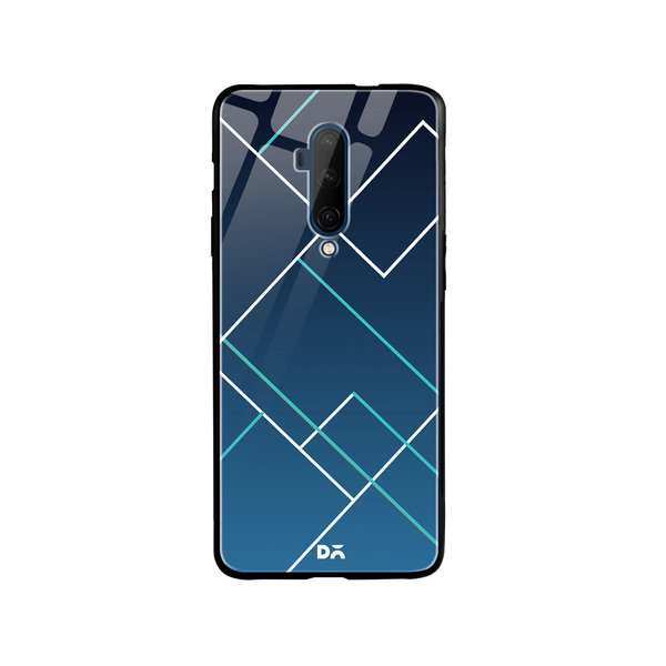 

DailyObjects Nebula Tech Lines Glass Case Cover For OnePlus 7T Pro