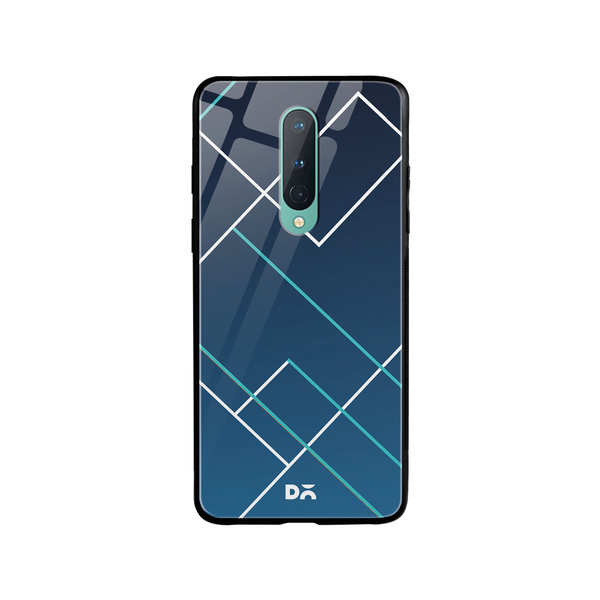 

DailyObjects Nebula Tech Lines Glass Case Cover For OnePlus 8