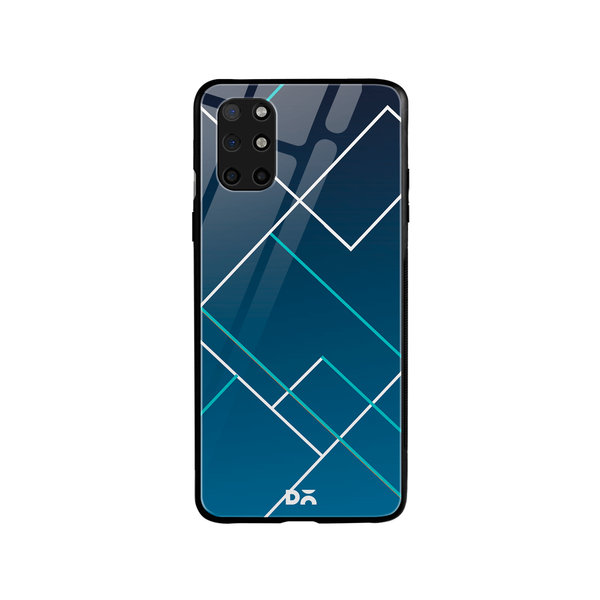 

DailyObjects Nebula Tech Lines Glass Case Cover For OnePlus 8T