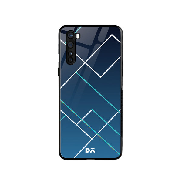 

DailyObjects Nebula Tech Lines Glass Case Cover For OnePlus Nord