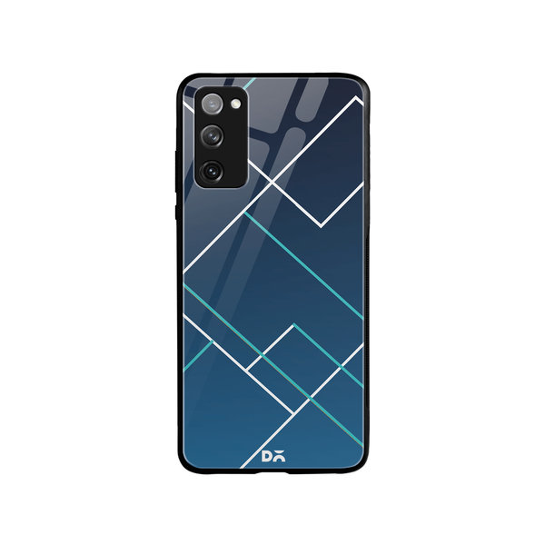 

DailyObjects Nebula Tech Lines Glass Case Cover For Samsung Galaxy S20 FE