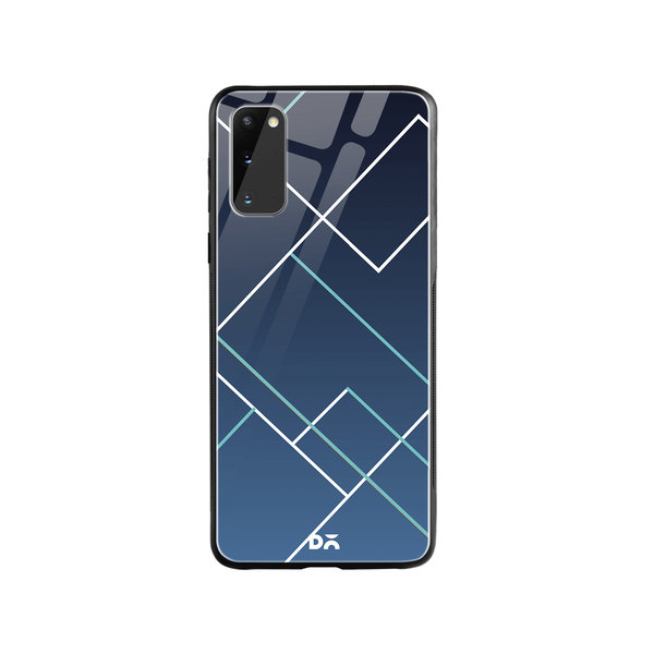 

DailyObjects Nebula Tech Lines Glass Case Cover For Samsung Galaxy S20