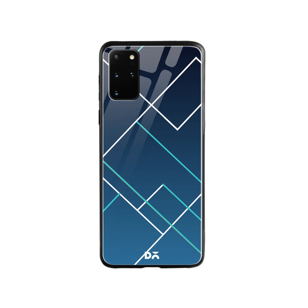

DailyObjects Nebula Tech Lines Glass Case Cover For Samsung Galaxy S20 Plus