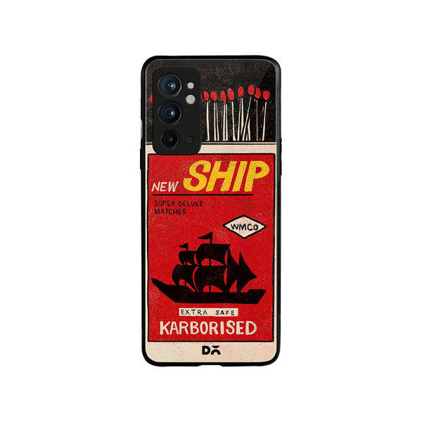 

DailyObjects New Ship Matchbox Glass Case Cover For OnePlus 9RT