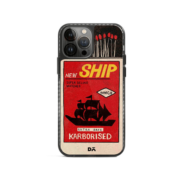 

DailyObjects New Ship Matchbox Stride 2.0 Case Cover For iPhone 14 Pro