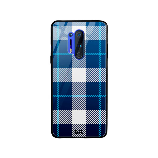 

DailyObjects Nightfall Rope Checks Glass Case Cover For OnePlus 8 Pro
