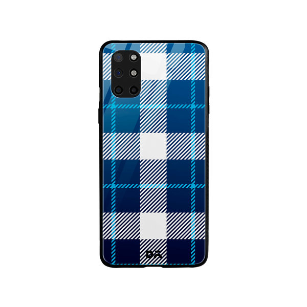 

DailyObjects Nightfall Rope Checks Glass Case Cover For OnePlus 8T
