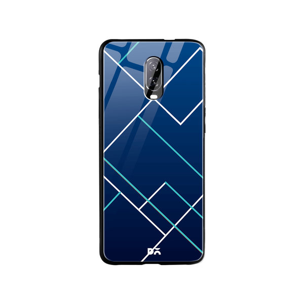 

DailyObjects Nightfall Tach Lines Glass Case Cover For OnePlus 7