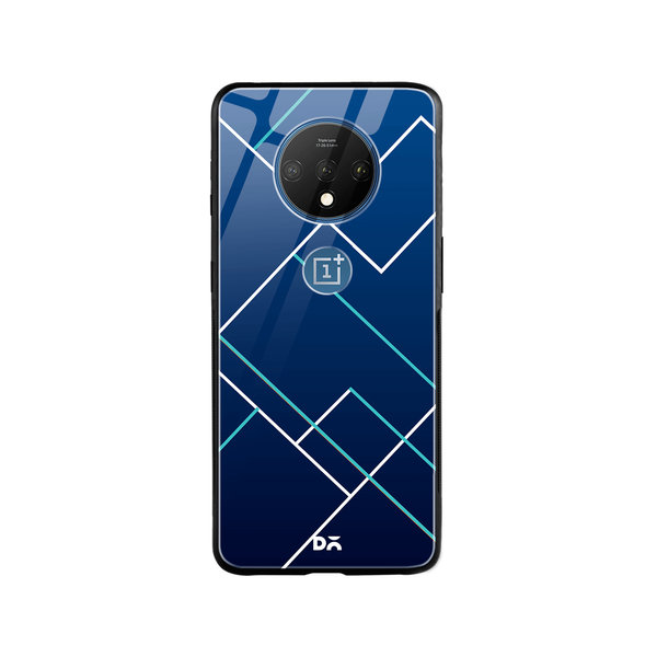 

DailyObjects Nightfall Tach Lines Glass Case Cover For OnePlus 7T