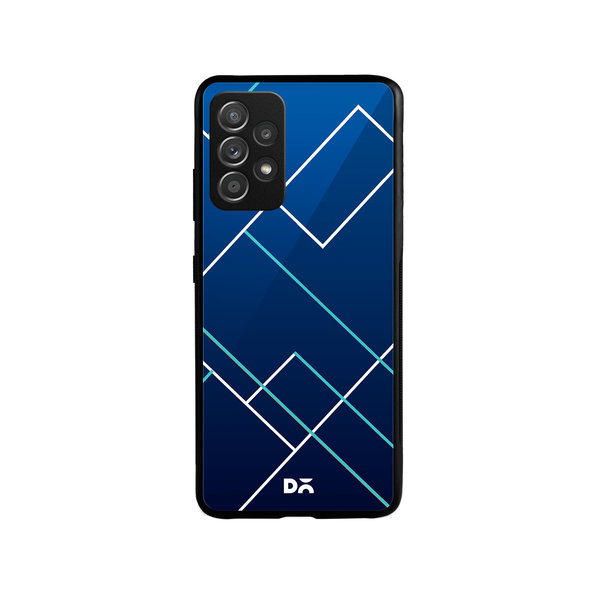 

DailyObjects Nightfall Tach Lines Glass Case Cover For Samsung Galaxy A52