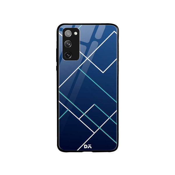 

DailyObjects Nightfall Tach Lines Glass Case Cover For Samsung Galaxy S20 FE