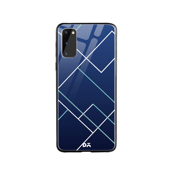 

DailyObjects Nightfall Tach Lines Glass Case Cover For Samsung Galaxy S20
