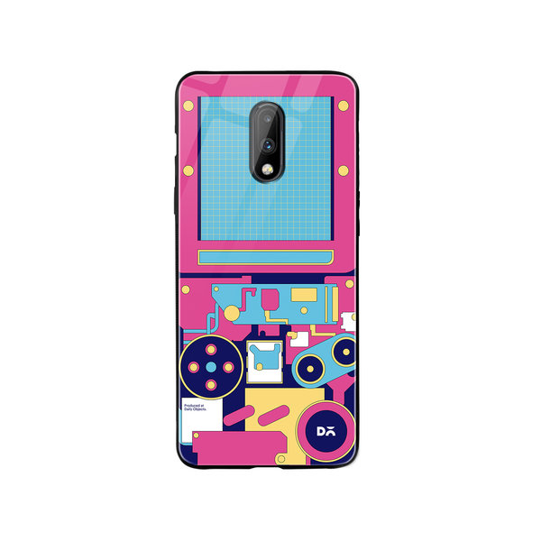 

DailyObjects Nin10do Glass Case Cover For OnePlus 7