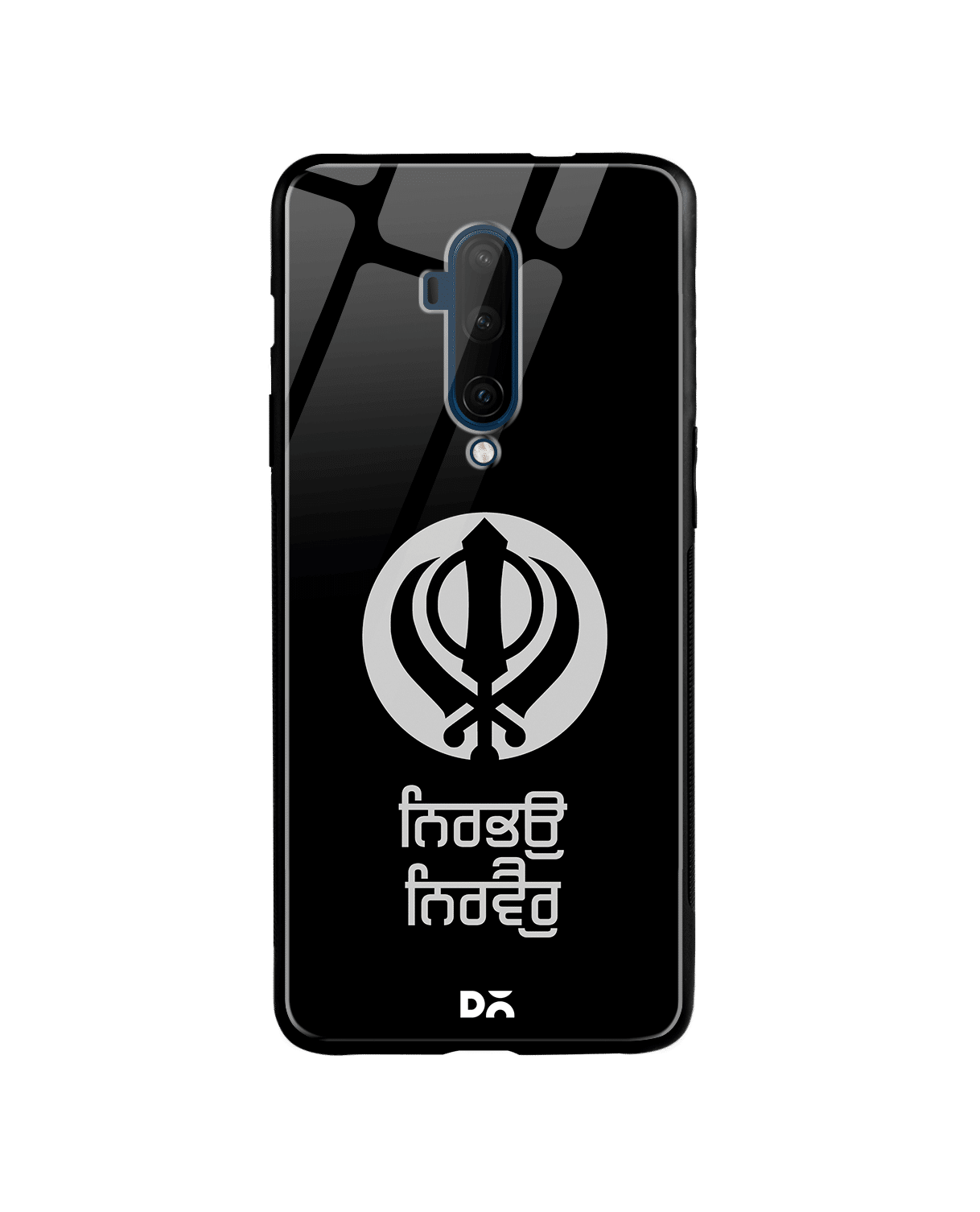 DailyObjects Nirbhau Nirvair Glass Case Cover For OnePlus 7T Pro