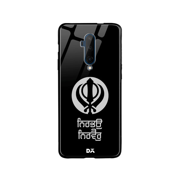 

DailyObjects Nirbhau Nirvair Glass Case Cover For OnePlus 7T Pro